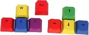 Yardenfun 9PCS Keycap for Mechanical Keyboards Easy to Install Durable Keyboard Protectors Decorations Compatible with Styles for Office School Use