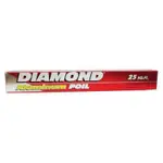 👑皇冠👑通過FDA認證DIAMOND鑽石牌食品用鋁箔紙//錫箔紙25英呎30.4CMX7.62公尺