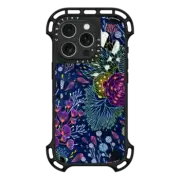 iPhone 16 Pro Ultra Bounce Case MagSafe Compatible Dark Floral