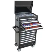 SP Tools SP50125 - Tool Kit - Custom Series - 293 Piece Metric/SAE - Black/Chrome