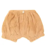 [Donsje] Donsje Baby Mou faux fur bloomers M 6-9 brown