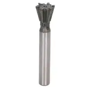 Dovetail Milling Cutter With General Straight Shank Alloy 6 Flutes Cutting Tools