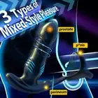 App Remote Thrusting Anal Vibrator Prostate Massager Butt Plug Cock Ring Sex Toy
