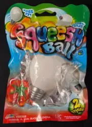 Jaru - Squeesh Ball - Light Bulb - Toss It! Watch It Splat! - Sticky & Stretchy