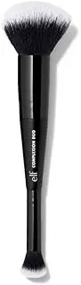 e.l.f. Complexion Duo Brush, Makeup Brush For Applying Foundation & Concealer, Creates An Airbrushed Finish, Made With Vegan, Cruelty-Free Bristles