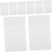 TEHAUX 30pcs Blank Cards White Plastic Id Cards for Badge Printers for Access Control Systems and Business Use