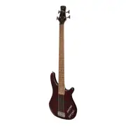 J&D Luthiers 4-String T-Style Contemporary Active Electric Bass Guitar