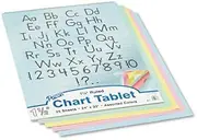 PAC74733 - Colored Chart Tablet