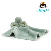 在飛比找誠品線上優惠-Jellycat綠色章魚哥安撫巾