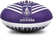 Sherrin Fremantle Dockers AFL Club Football, Size 5