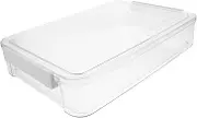 Tofficu File Organizer Box Documents Box for Office Magazines Paper Protector Portable Project Case