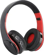 Bluetooth Headphones, Microphone Folding Headphones, Portable Headphones to Place on The Ear, for Music Games