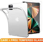 For iPad 11th 9th 10th 7th 6th 5th Gen Mini Air 4th Case Shockproof Clear Cover