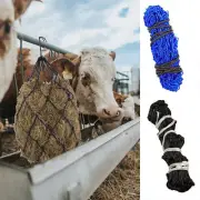 Slow Feed Hay Net Slow Feeder Bag Haylage Hay Net Small Mesh Holes Horse Supplie