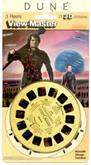 DUNE 1984 3d View-Master 3 Reel Packet NEW SEALED David Lynch Film