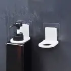3pcs Bathroom Racks Wall Mounted Organization Heavy Duty Self Adhesive Hooks