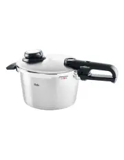 [Fissler] Vitavit Premium Pressure Cooker With Perforated Insert 22cm/4.5L in Silver