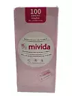 Mivida Makeup Remover Cleansing Face Wipes Case of 100ct Facial Towelettes