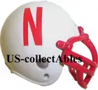 NCAA NEBRASKA CORNHUSKERS Replica Football Helmet Key Chain Souvenir Collectible