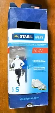 STABILicers Run Traction Cleats for Running Shoes on Snow and Ice, Unisex Small