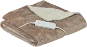 Homedics Heated Throw Blanket Cream
