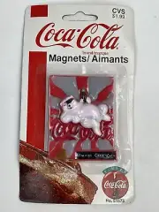 Coca-Cola Magnet Vtg 1997 Fridge Always Coke Polar Bear 51573 Refrigerator NEW