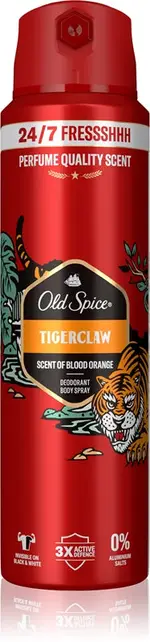 Old Spice Tigerclaw Deodorant and Body Spray for Men 200ml