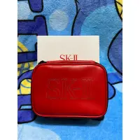 在飛比找蝦皮購物優惠-SK-2/SK-II紅色化妝包