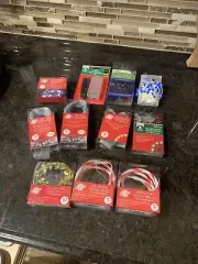 Holiday Wreath Mini String Lights 10ct. Battery Operated Lot 11 Crafting Arts