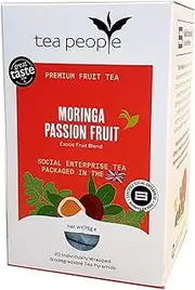 Tea People Moringa Passion Fruit Tea 20 Envelopes 75 g