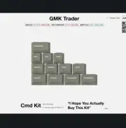 DROP + MITO GMK TRADER CUSTOM KEYCAP SET- Cmd Kit - NEW