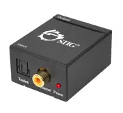 SIIG Digital to Analog Audio Converter (CE-CV0011-S2)