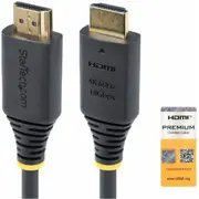 StarTech.com HDMI2-CABLE-4K60-2M 4K 60Hz - Premium Certified HDMI Cable - 2m - Black Premium Certified HDMI Cable 4K60 - HDMI 2.0 - Male to Male - Ethernet [HDMI2-CABLE-4K60-2M]