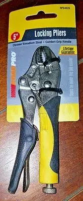 Road Pro 5" Locking Pliers: Chrome Vanadium Steel - #RPS4026 Free Shipping!