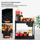 Pull-out Storage Rack Under-cabinet Double-layer Bathroom with Multi