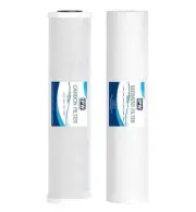 20" x 4.5" Big Blue CTO Carbon Block & Sediment Replacement Filter Combo Set