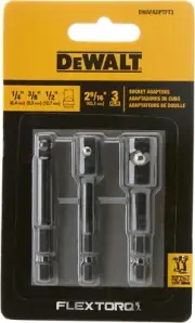 Dewalt Socket Adapter Set (3 Pieces)