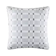 Kas Australia Kapa Euro Throw Pillowcase 65x65cm - Grey