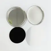 2-1/4" 58mm Rubber Magnetic Badge Parts Supplies for Pro Button DIY Maker 100pcs