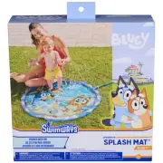 Bluey Splash Mat, Kids Splash Pad & Outdoor Toys, Bluey Pool Party Supplies &...
