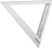 Gadpiparty 90Degree Aluminum Triangle Ruler Protractor Engineering Drafting Tool Precision Measurements for Woodworking Carpentry Projects Versatile Geometry Ruler