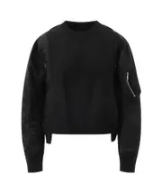 long-sleeved sweater 1,2,3,4 black