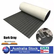 Boat Flooring Sheet EVA Foam Marine Teak Decking for Yacht | 240×90cm Dark Gray