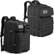 45L Large Military Tactical Backpack Men Army 3 Day Assault Pack Molle Rucksack