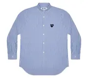 [COMME des GARCONS PLAY] 女式水洗棉質 A 級襯衫