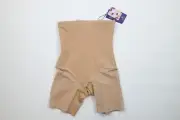 New Honeylove Womens Size XL All Over Sculpt SuperPower Short Nude Shapewear
