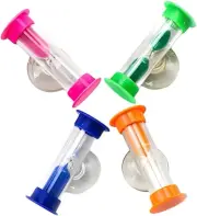 Suction Cup Hourglass Kids Brushing Timer Clock Timer Toothbrush Timer 4Pcs Suct