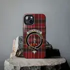 MacAlister Clan Scottish Tartan Cell Phone Case