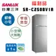 (福利品)【SANLUX 台灣三洋】 250L 1級變頻雙門電冰箱 SR-C250BV1A 炫光灰