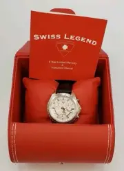 Swiss Legend Gents Vault Chronograph Men's Black Model - SL-60003-02 Watch